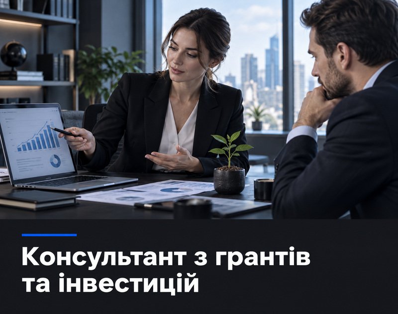 Консультант з грантів та інвестицій у Одесі