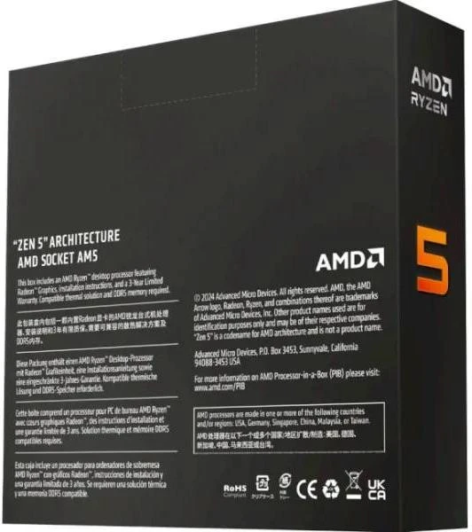 AMD Ryzen 5 9600X (100-100001405WOF) - Изображение 1