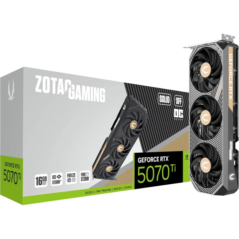 Zotac GAMING GeForce RTX 5070 Ti SOLID SFF OC (ZT-B50710J3-10P) (EU)