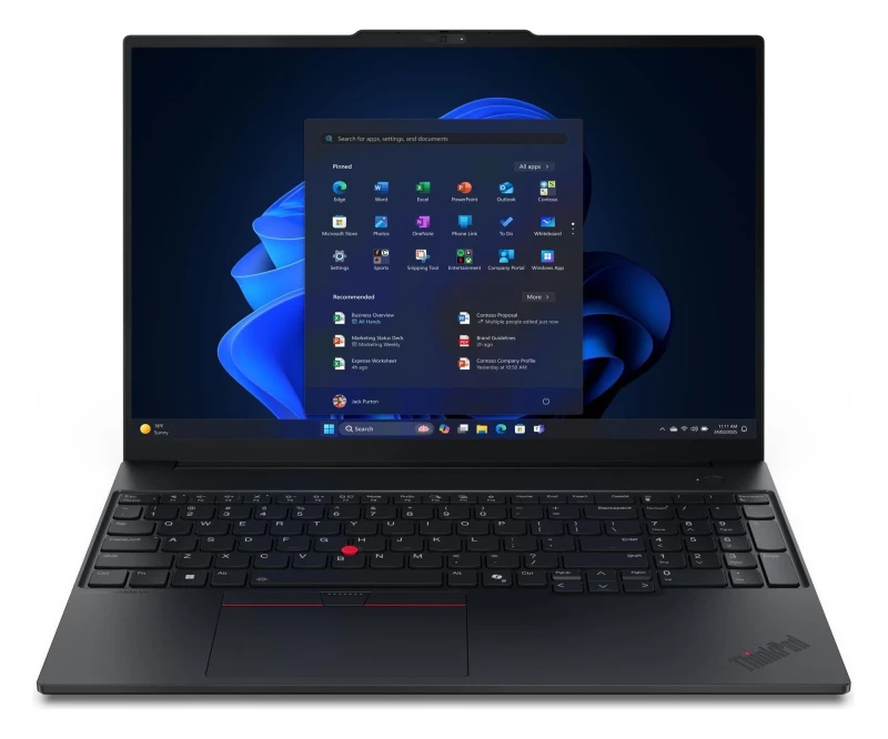 Lenovo ThinkPad E16 G3 Ryzen 5-220/16GB/512/Win11P (21ST006MPB) - Зображення 2