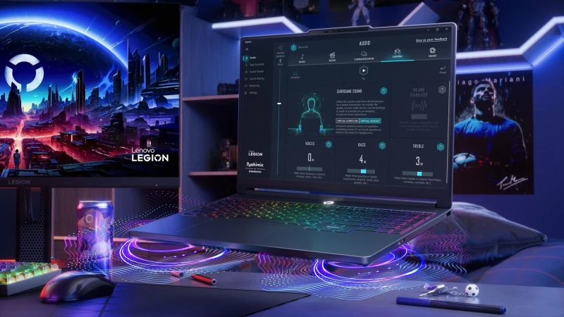 Lenovo Legion 5-15 Ultra 7-356H/32GB/512+512 RTX5060 OLED 165Hz (83RW0030PB) - Изображение 9