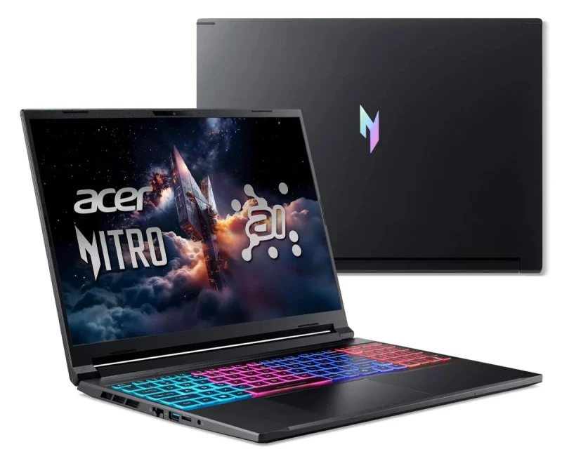 Acer Nitro V 16S AI Ryzen AI 9-365/64GB/2TB RTX5070 (ANV16S-61 || NH.QXNEP.004)