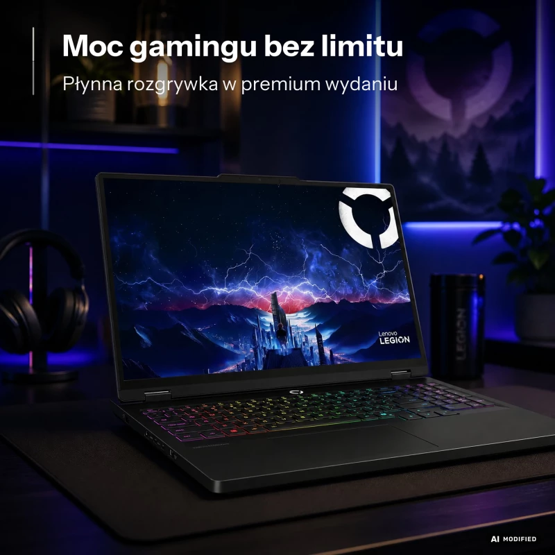 Lenovo Legion Pro 5-16 Ryzen 9-8940HX/32GB/2TB/Win11X RTX5070 240Hz (83LT009LPB) - Зображення 9
