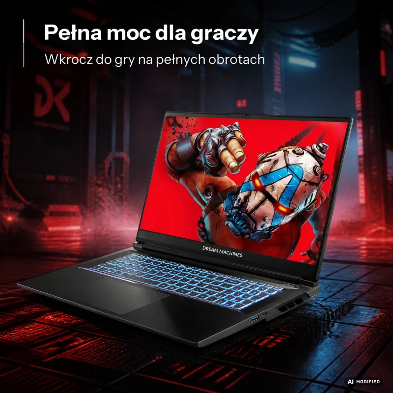 Dream Machines 17PL20 i9-14900HX/16GB/1TB RTX5070Ti 240Hz (RX5070Ti-17PL20) - Изображение 6