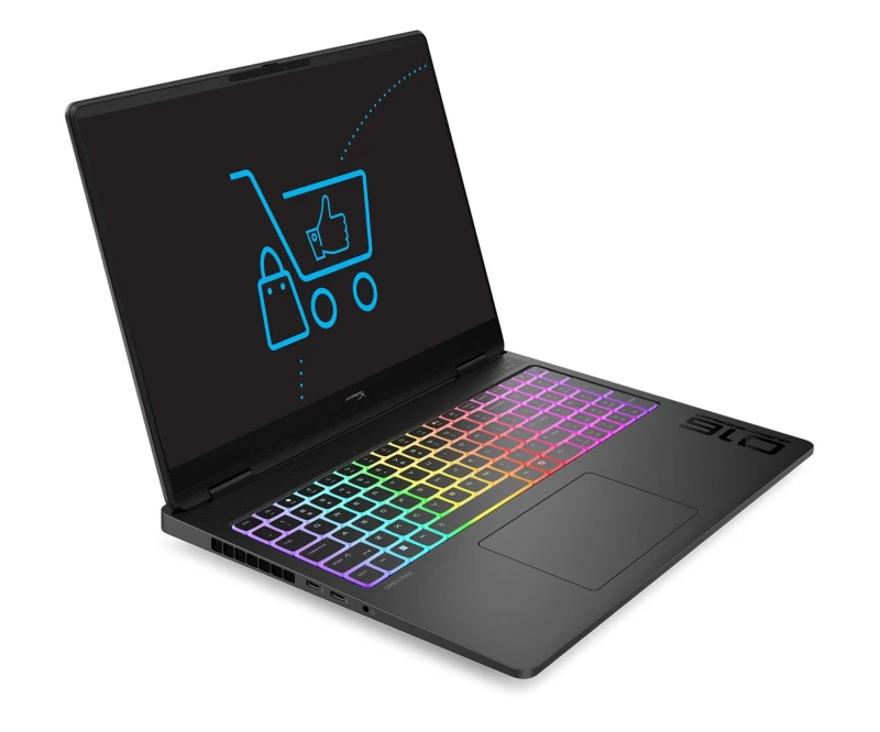 HyperX OMEN MAX 16 Ryzen AI 9 HX 475/40GB/512+512 RTX5070Ti OLED (16-ak1009nwx (DP6U5EA)) - Зображення 1