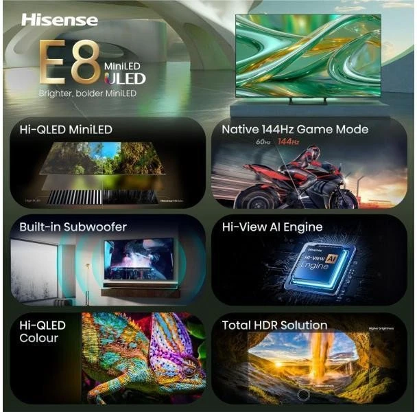 Hisense 65E8S - Зображення 6