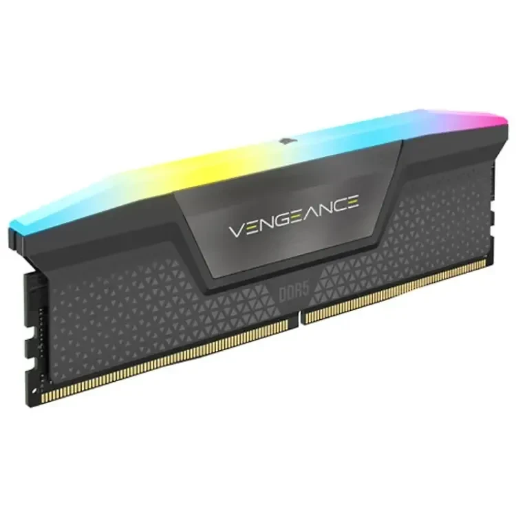 Corsair 16 GB (2x8GB) DDR5 6000 MHz Vengeance RGB Black (CMH16GX5M2Y6000Z36) - Зображення 1