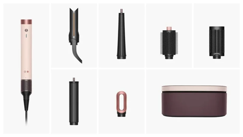 Dyson Airwrap Co-anda2x Multi-styler & Dryer Straight+Wavy - Ceramic Pink/Rose Gold (492465-01) EU - Зображення 1