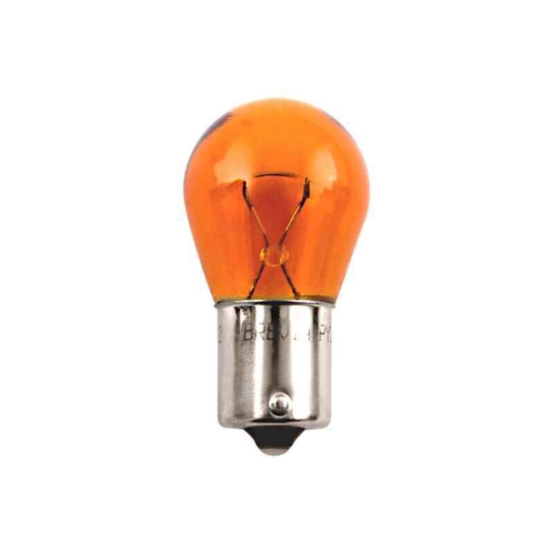 Лампы галогенные PY21W Brevia Amber 12V 10 штук (одна упаковка) (12302C) - Зображення 1