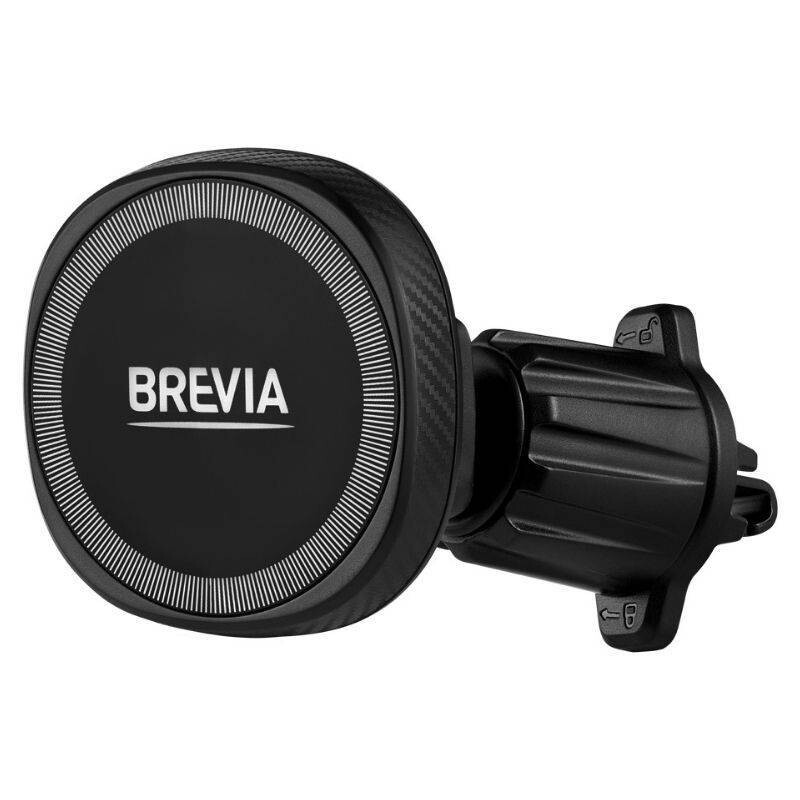 Автомобильный держатель для телефона Brevia AirVent Ultra MagCharge 15W с беспроводной зарядкой (48000)