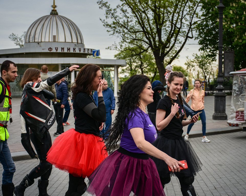 Международный день мотоледи в Одессе