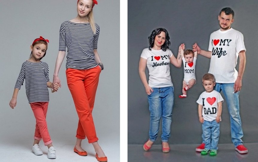 Модная одежда для семьи на issaplus Модная одежда для семьи на issaplus