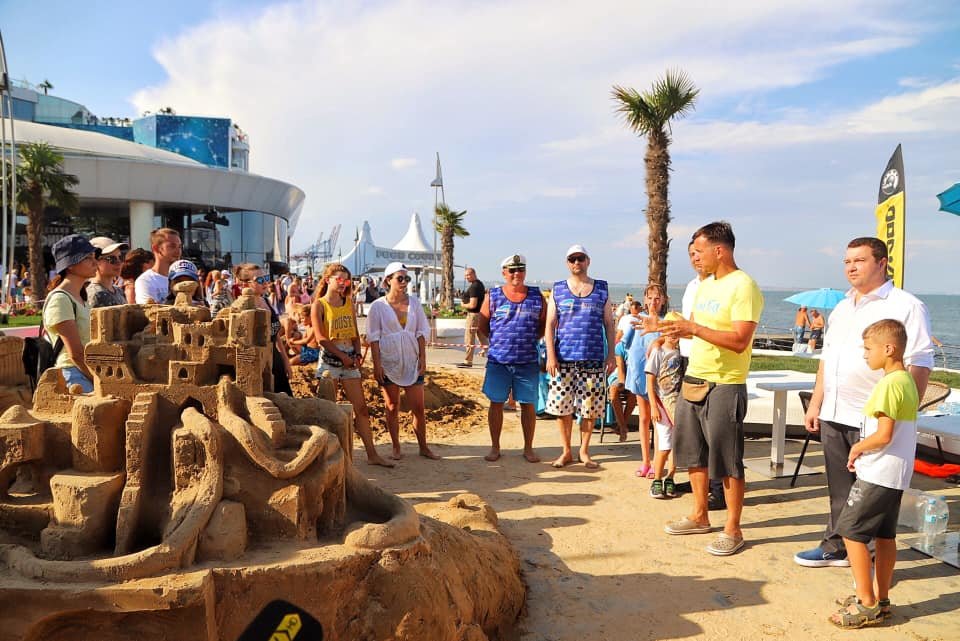 Фото: Odessa Sand Fest, Дмитрий Кононов, Наталия Браславская