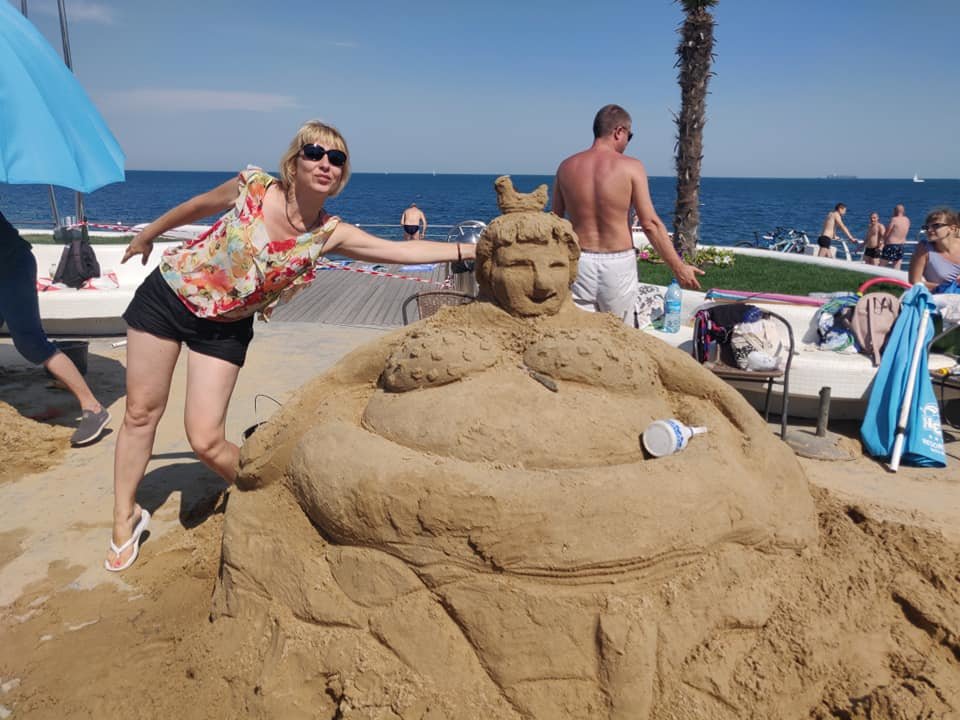 Фото: Odessa Sand Fest, Дмитрий Кононов, Наталия Браславская
