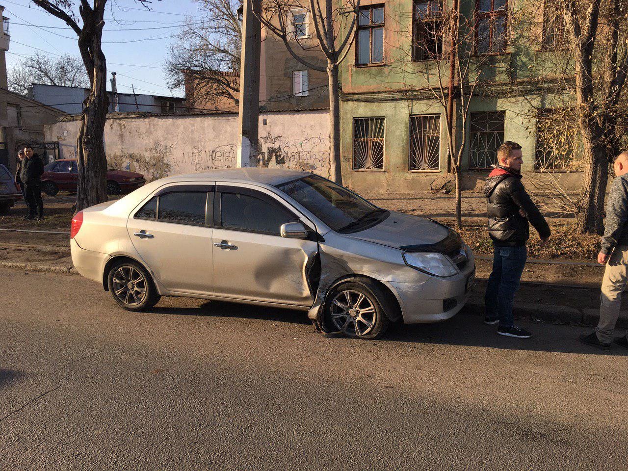 Автомобиль после града