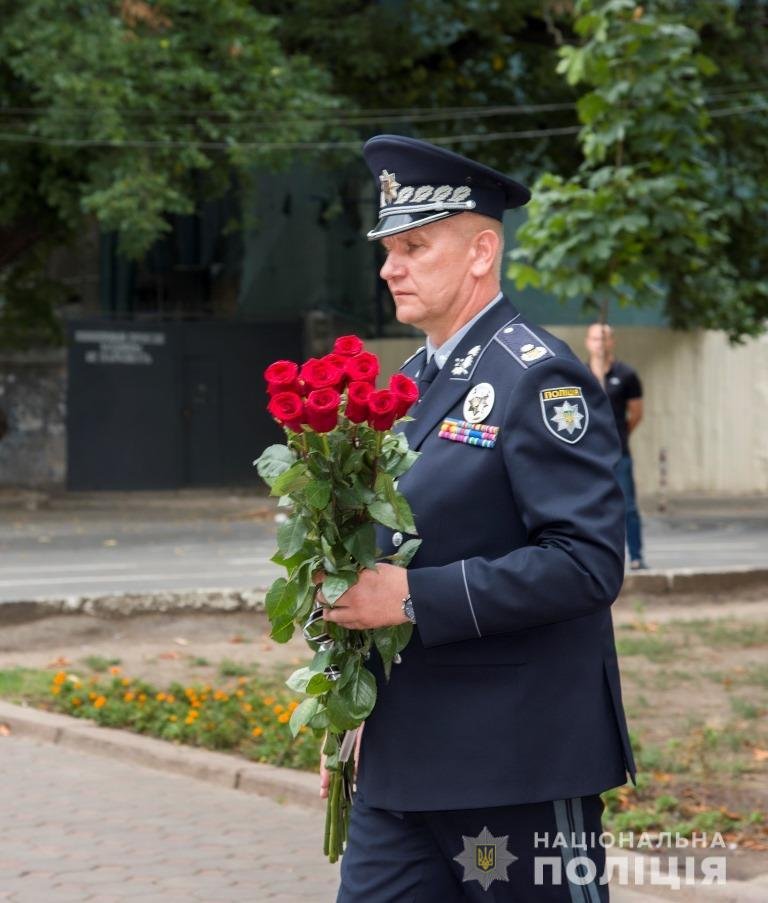 Правоохранители Одесской области почтили память погибших защитников Украины, - ФОТО , фото-17