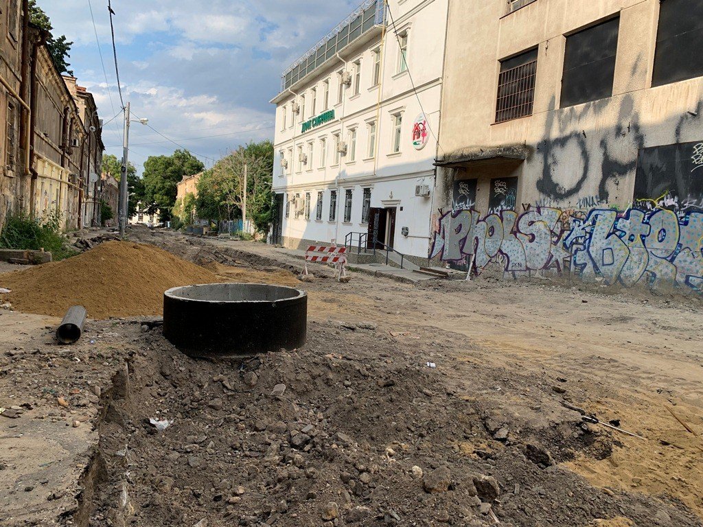 Ремонт Деволановского спуска в Одессе закончат не раньше, чем через год, - ФОТО, ВИДЕО , фото-11