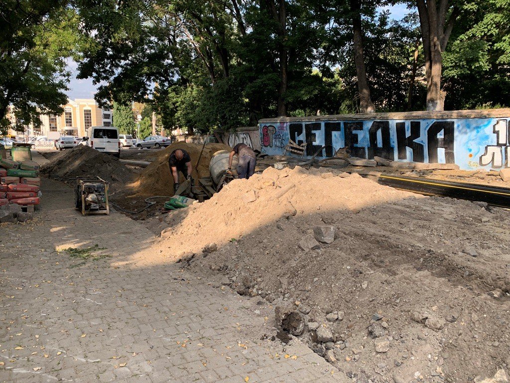 Ремонт Деволановского спуска в Одессе закончат не раньше, чем через год, - ФОТО, ВИДЕО , фото-19