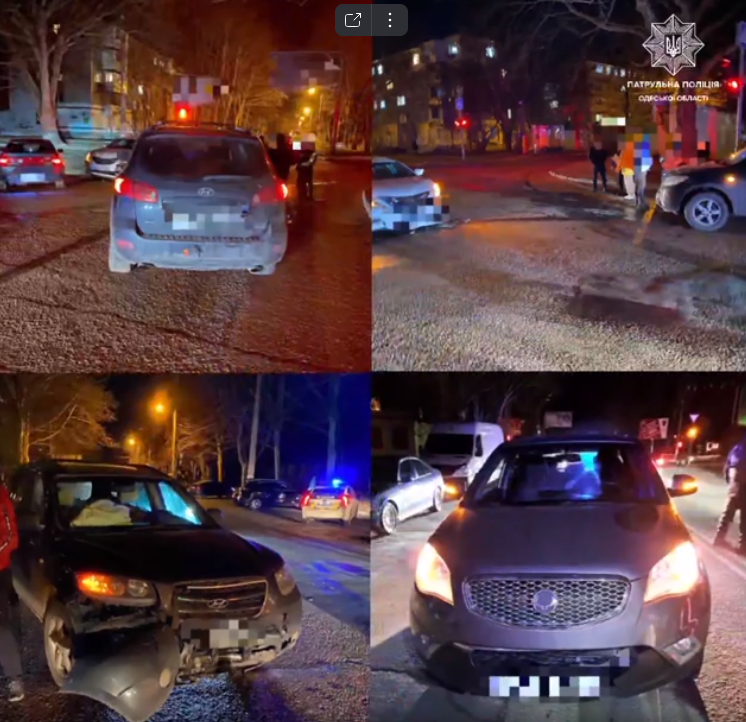 В Одесі на вихідних сталось три ДТП з потерпілими, фото-1 В Одесі на вихідних сталось три ДТП з потерпілими, фото-1