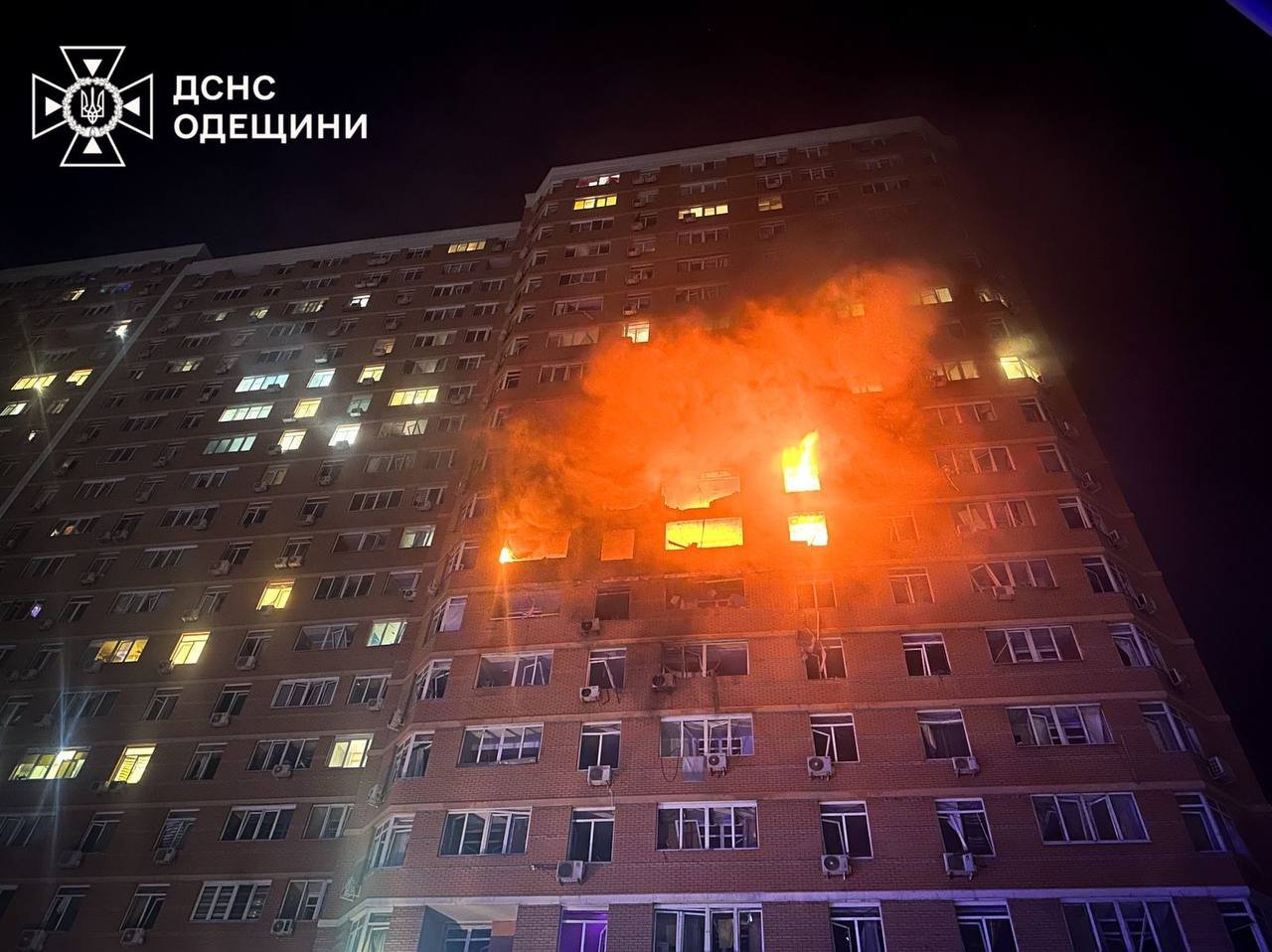 Наслідки обстрілу Одеси