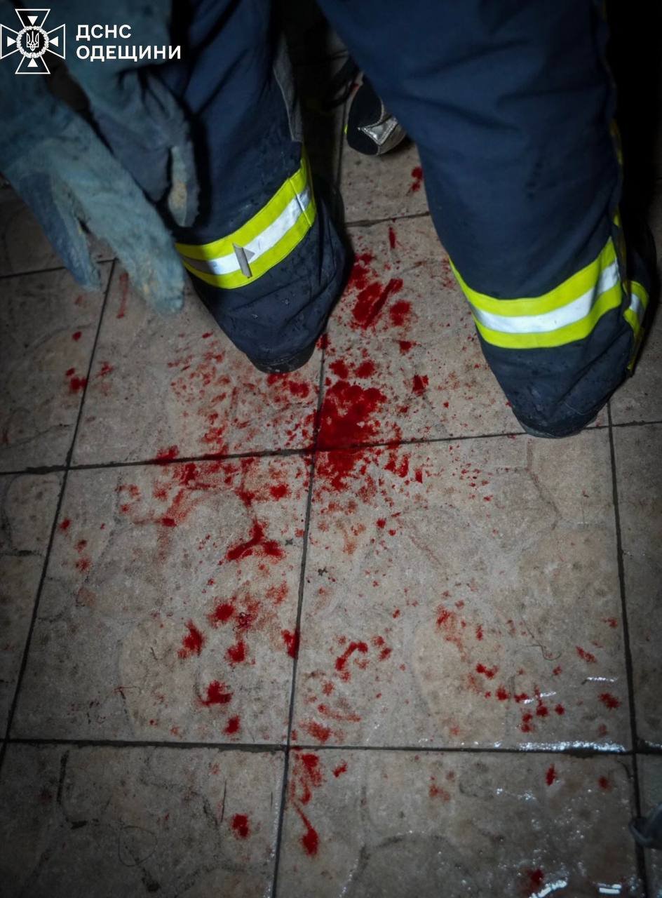 Наслідки обстрілу Одеси