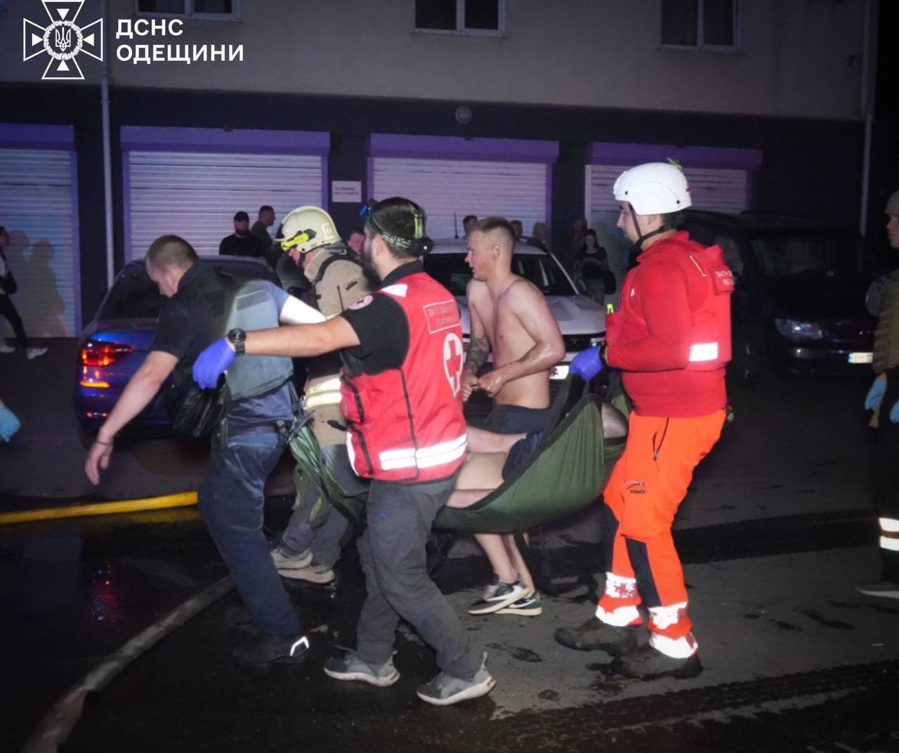 Наслідки обстрілу Одеси