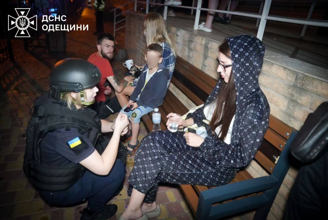 Наслідки обстрілу Одеси