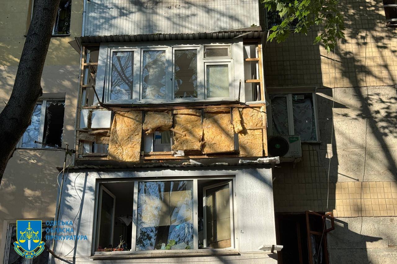 Наслідки обстрілу Одеси
