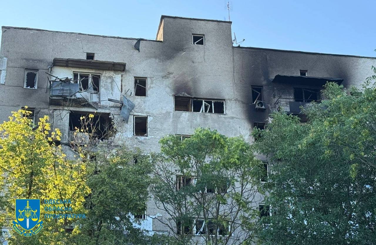 Наслідки обстрілу Одеси