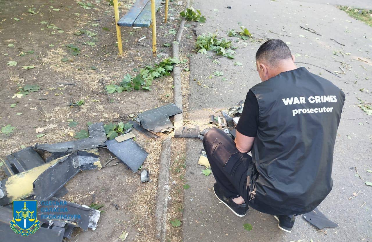 Наслідки обстрілу Одеси