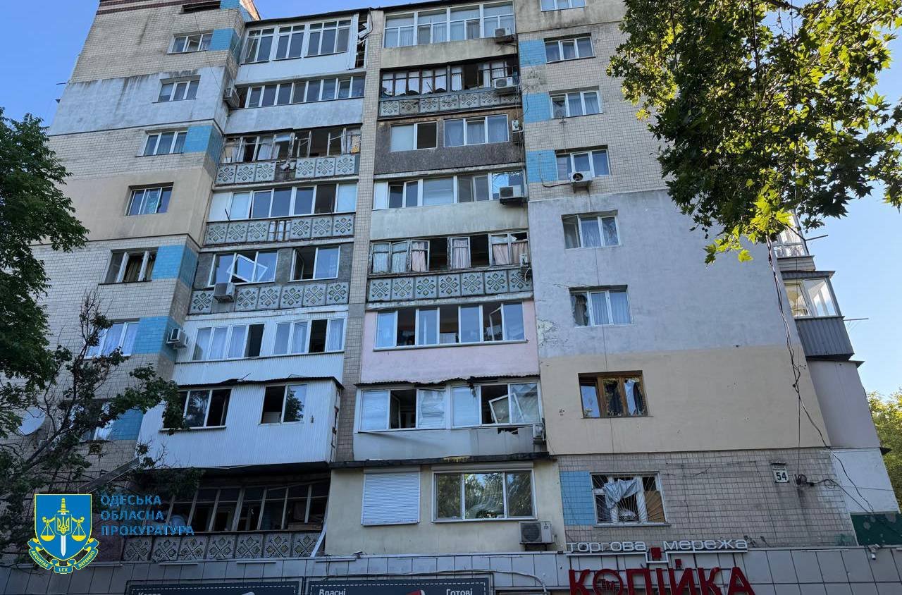 Наслідки обстрілу Одеси