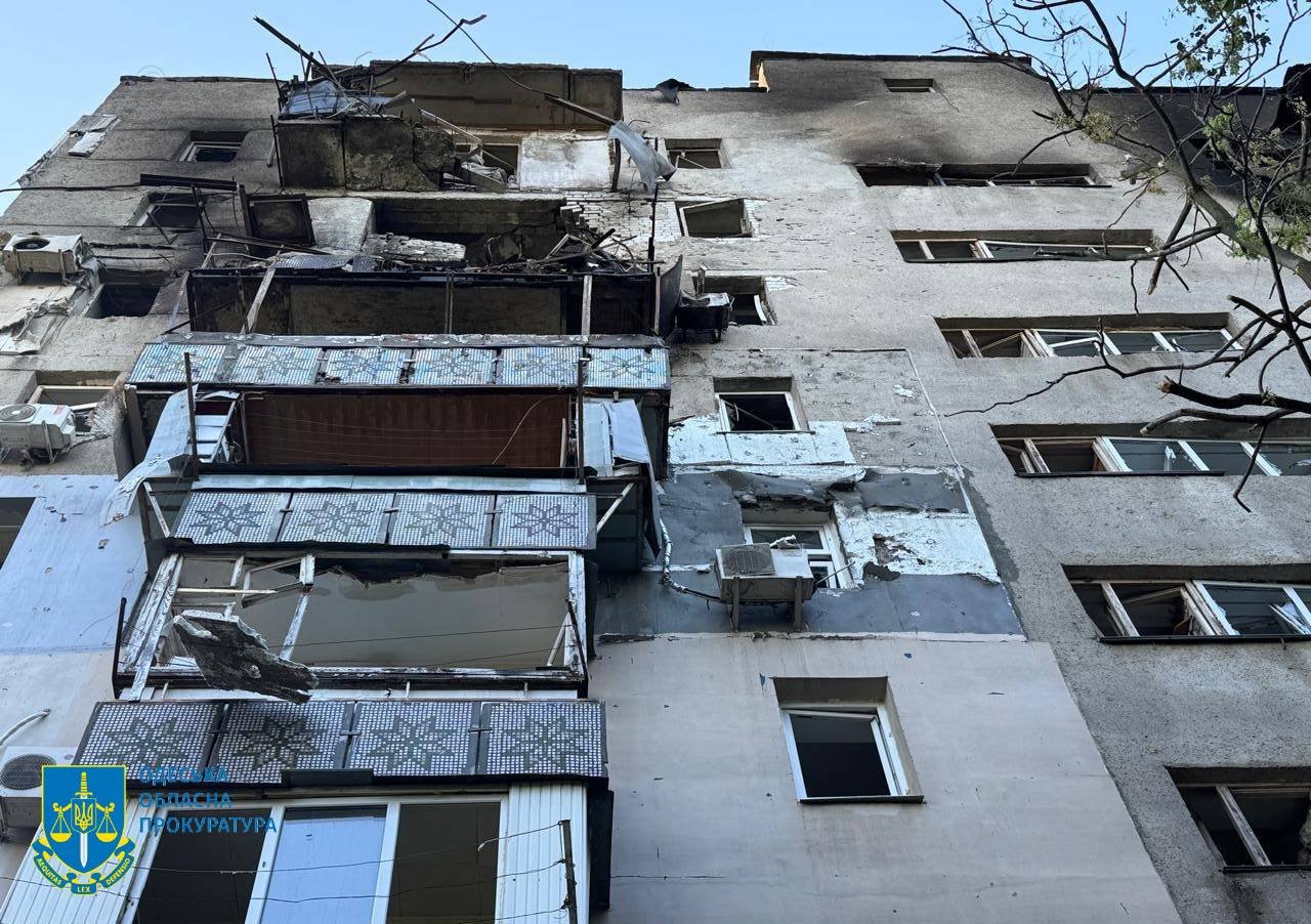 Наслідки обстрілу Одеси