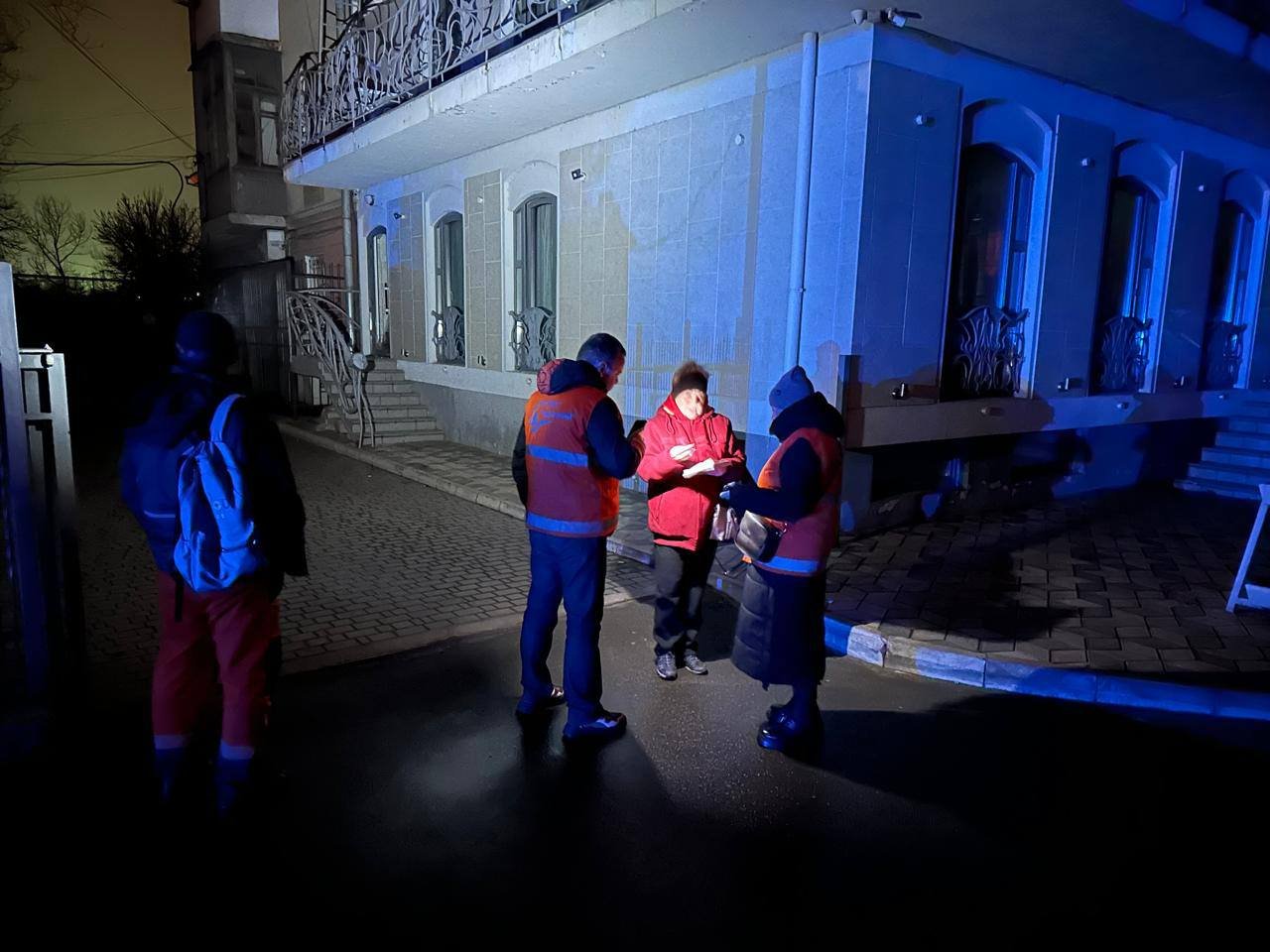 Наслідки обстрілу в Одесі