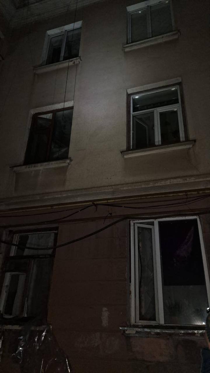 Наслідки обстрілу в Одесі