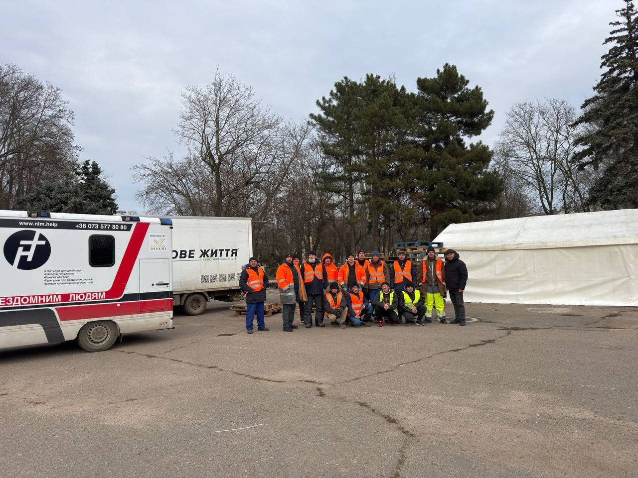 Цілодобовий пункт обігріву на Куликовому полі