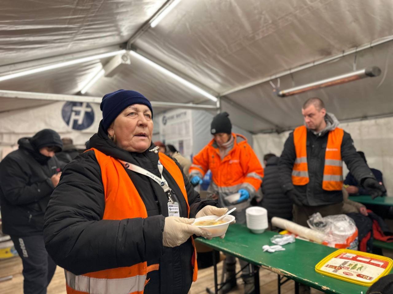 Цілодобовий пункт обігріву на Куликовому полі