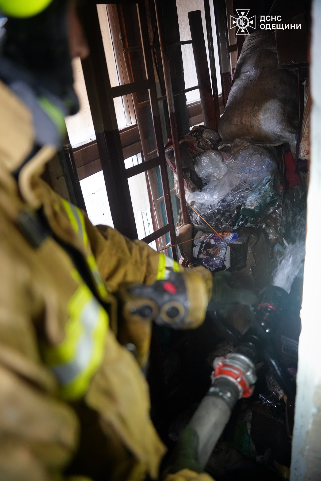 Пожежа у 17-поверховому будинку