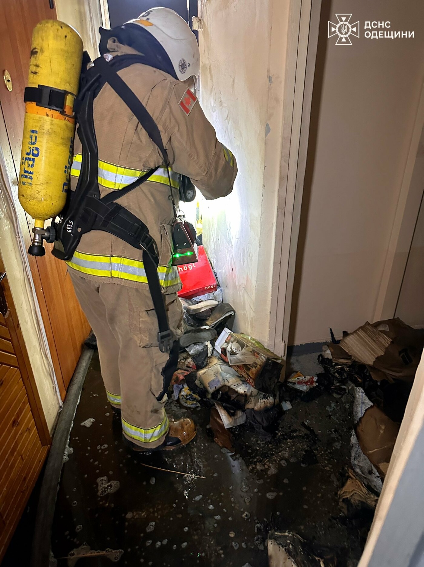 Пожежа у 17-поверховому будинку