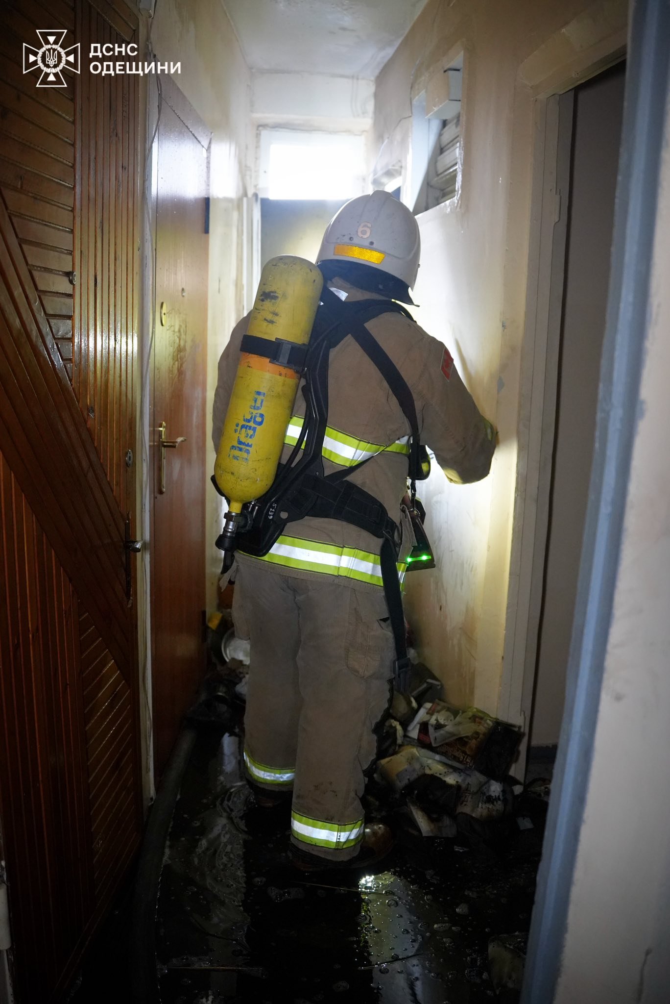 Пожежа у 17-поверховому будинку