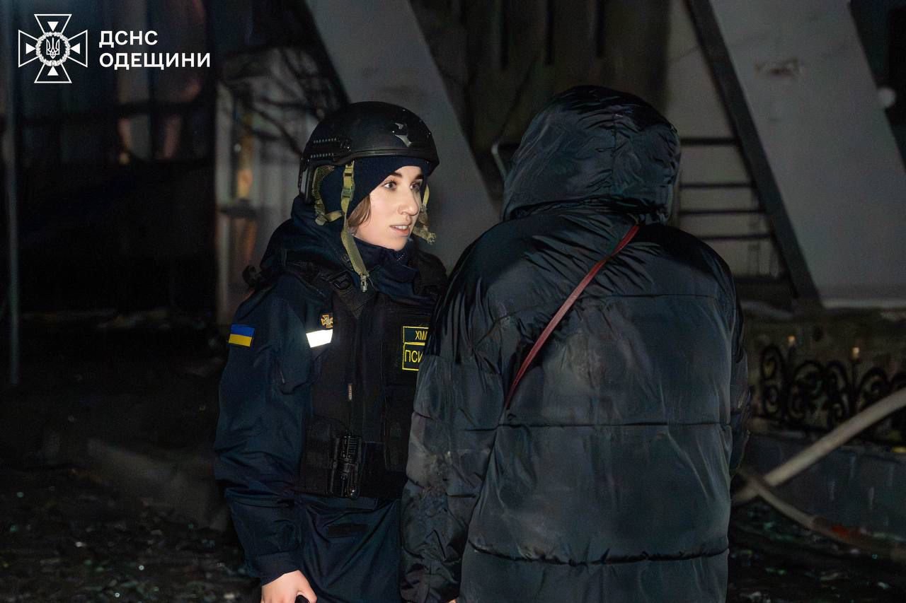 Наслдіки атаки на Одесу таобласть у ніч проти 13 січня