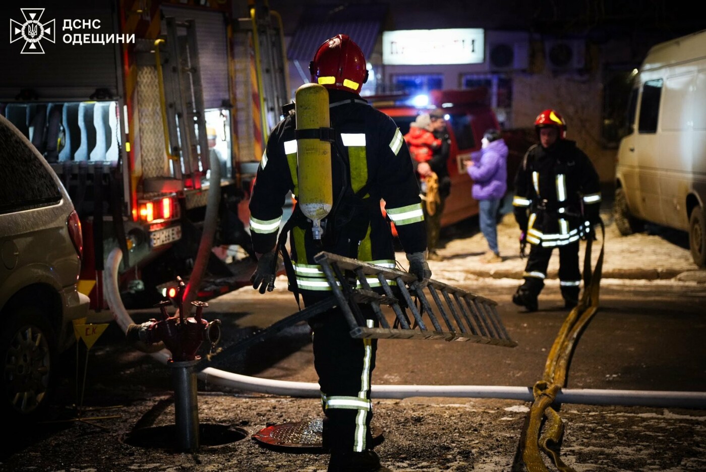 Пожежа на вулиці Кінній 19 січня