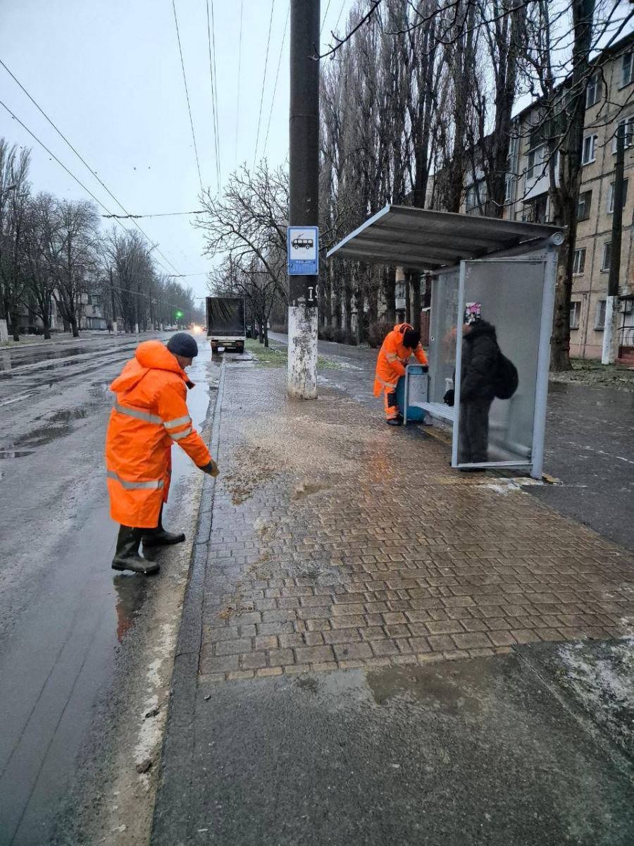 Робота комунальників 26 січня