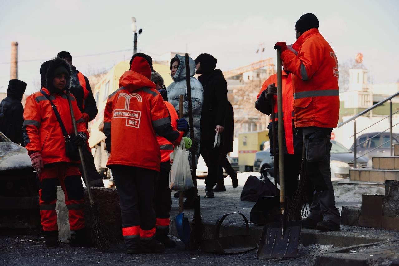 Наслідки обстрілу по Одесі 9-го лютого