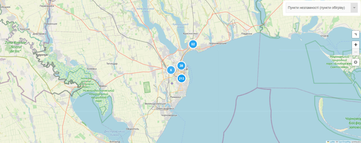 В Одесі за добу пункти незламності відвідали 12140 осіб, -..., фото-1 В Одесі за добу пункти незламності відвідали 12140 осіб, - МАПА, фото-1