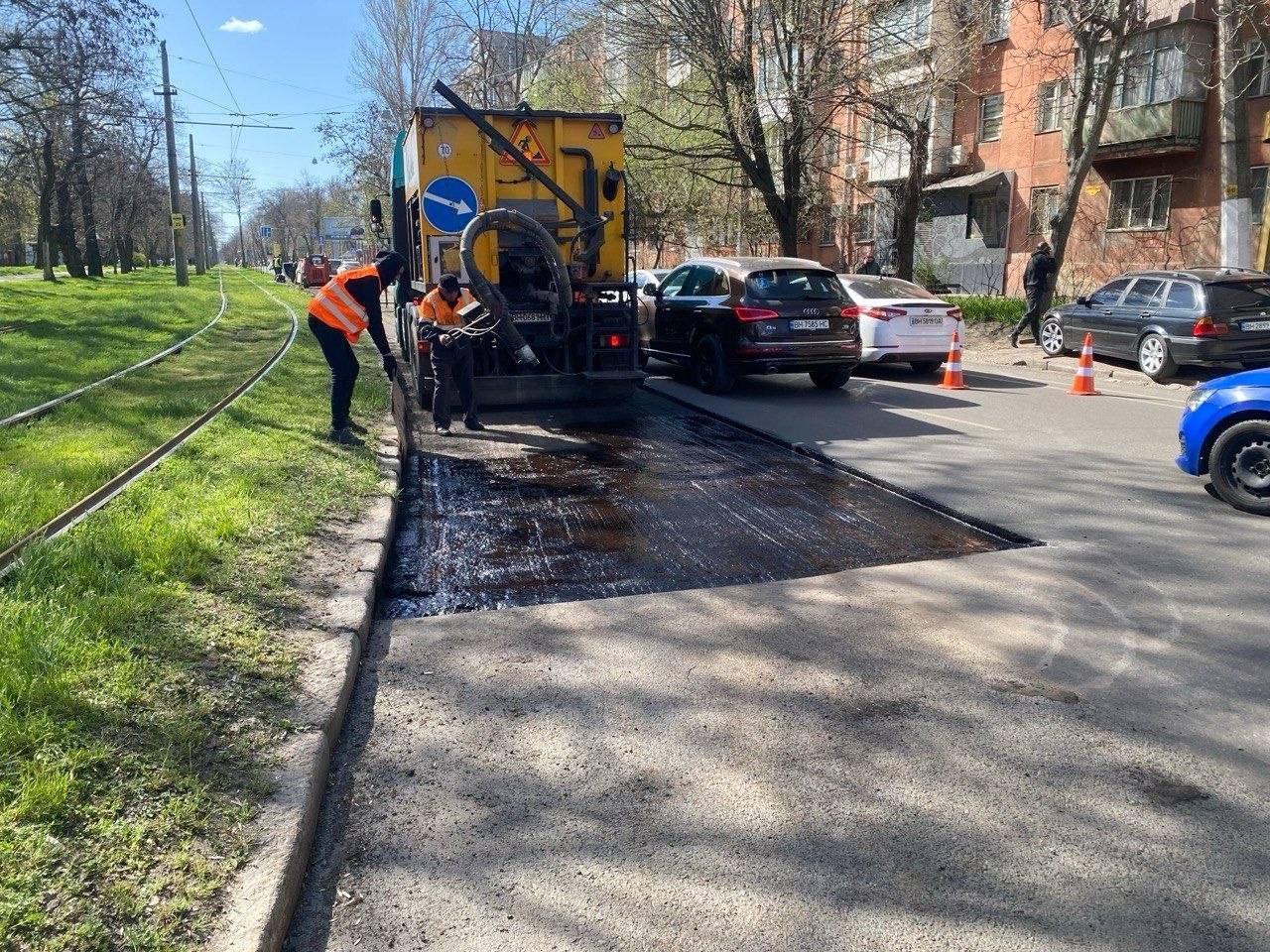 Ремонт доріг в Одесі