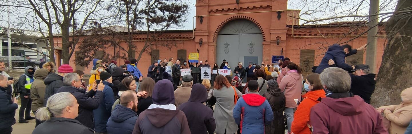 Одесситы снова вышли в поддержку Сергея Стерненко, - ФОТО