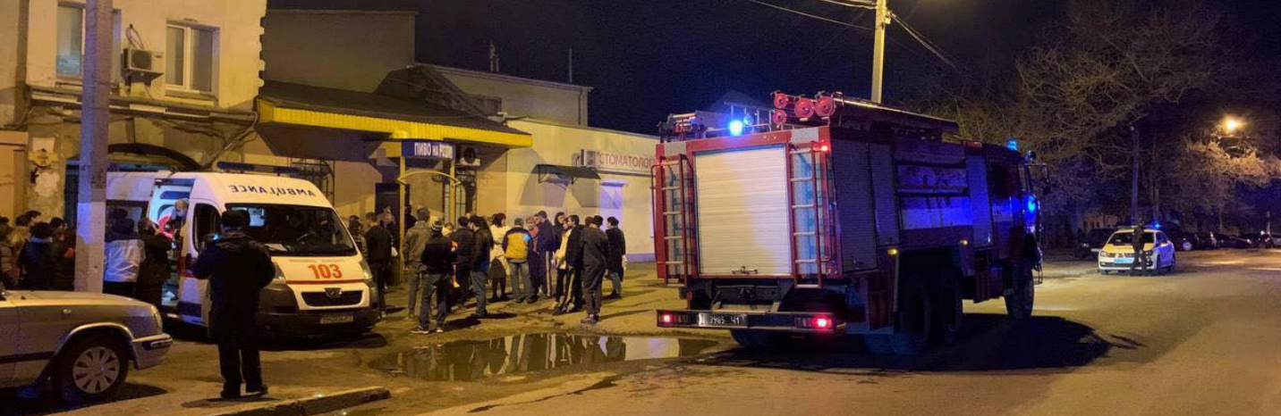 Полицейские Одессы начали уголовное производство по факту взрыва газа на улице Серова