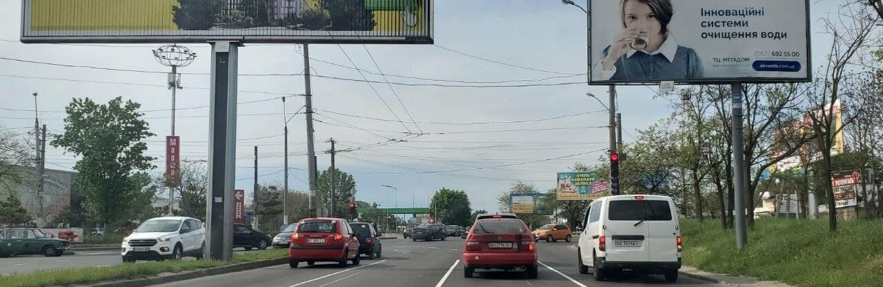 В Одессе изменили схему движения на пересечении проспектов Небесной Сотни и Глушко